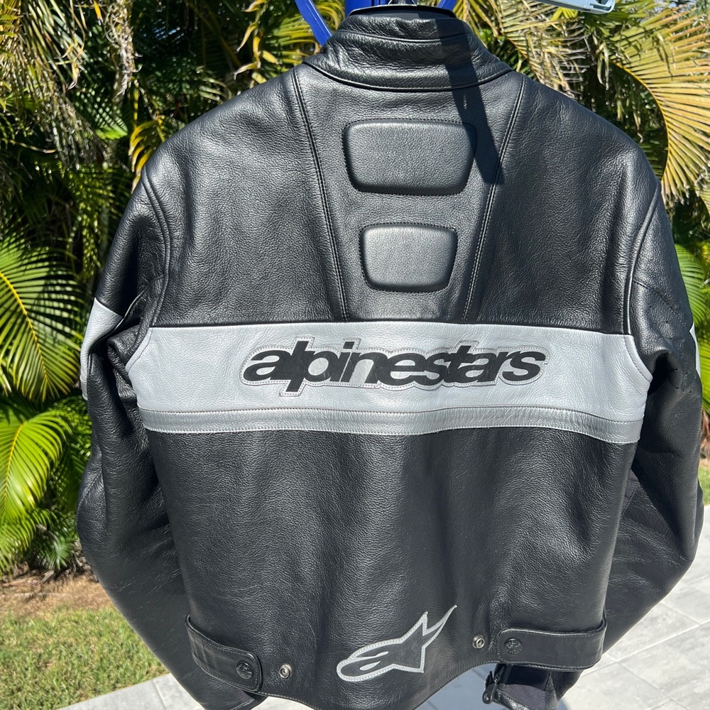 Alpinestars Leather Black Jacket